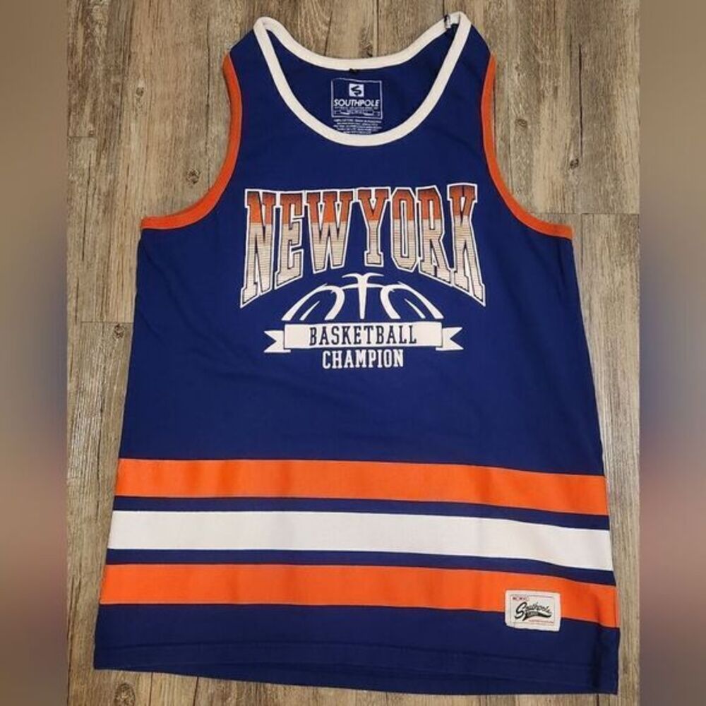 Vintage Southpole "New York" tank top size Large